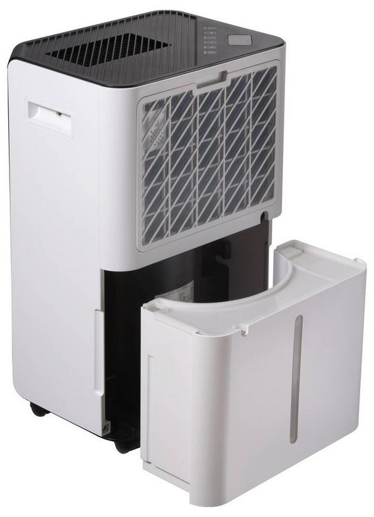Produktbild: Sygonix Luftentfeuchter 104m&sup3; 330W 20 l/Tag Wei&szlig;