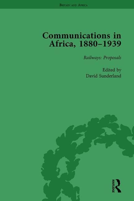 Produktbild: Sunderland, D: Communications in Africa, 1880-1939, Volume 1