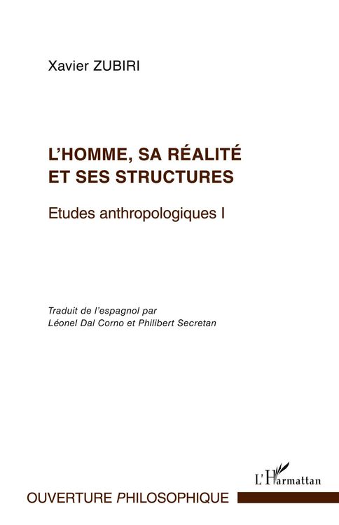 Produktbild: L'homme, sa r&eacute;alit&eacute; et ses structures