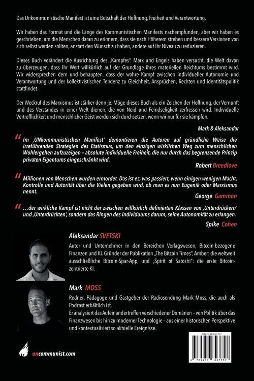 Produktbild: Das UNkommunistische Manifest