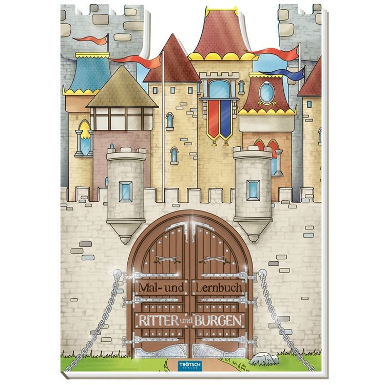Produktbild: Tr&ouml;tsch Malbuch Ritter und Burgen Malbuch