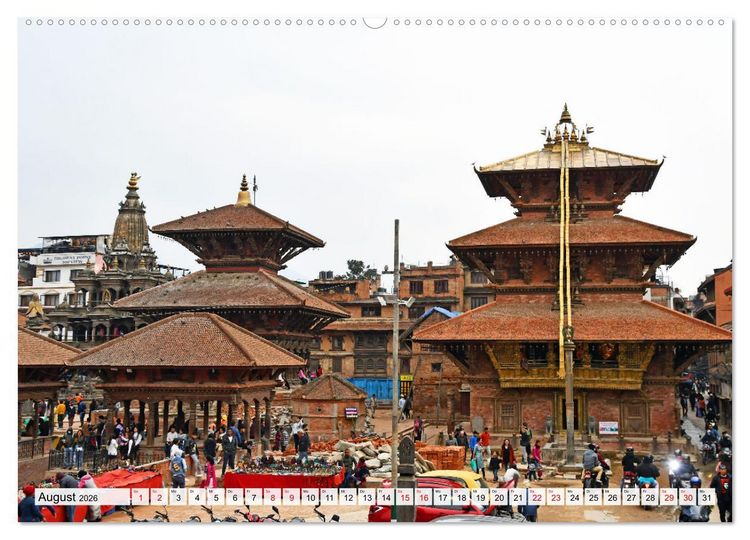 Produktbild: Einzigartiges NEPAL (hochwertiger Premium Wandkalender 2026 DIN A2 quer), Kunstdruck in Hochglanz