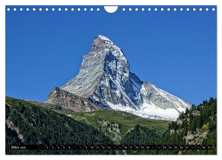 Produktbild: MATTERHORN. Faszination und Magie (Wandkalender 2026 DIN A4 quer), CALVENDO Monatskalender