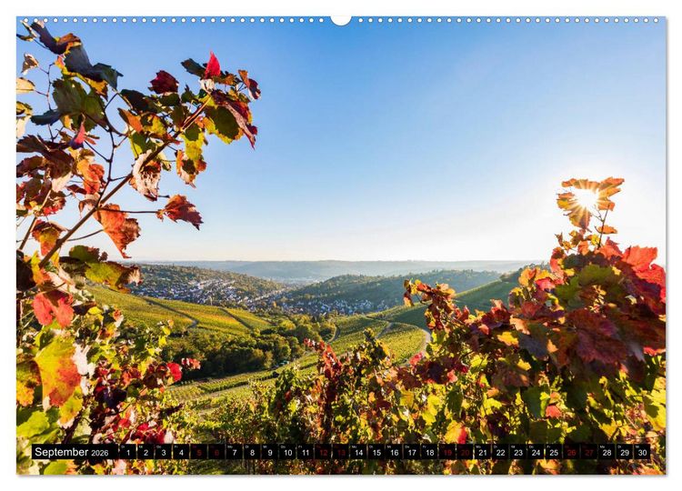 Produktbild: Ein Jahr STUTTGART (hochwertiger Premium Wandkalender 2026 DIN A2 quer), Kunstdruck in Hochglanz