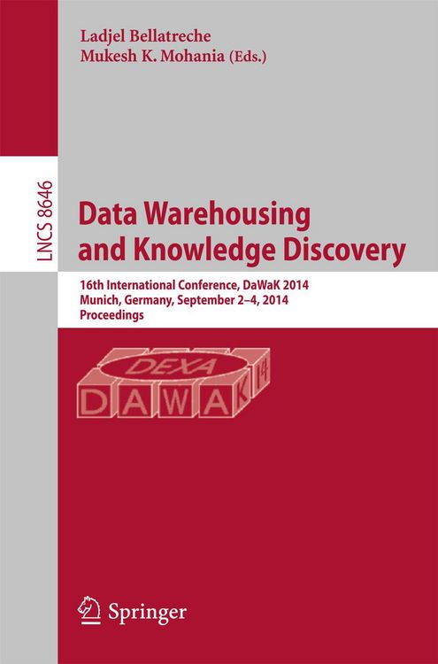 Produktbild: Data Warehousing and Knowledge Discovery