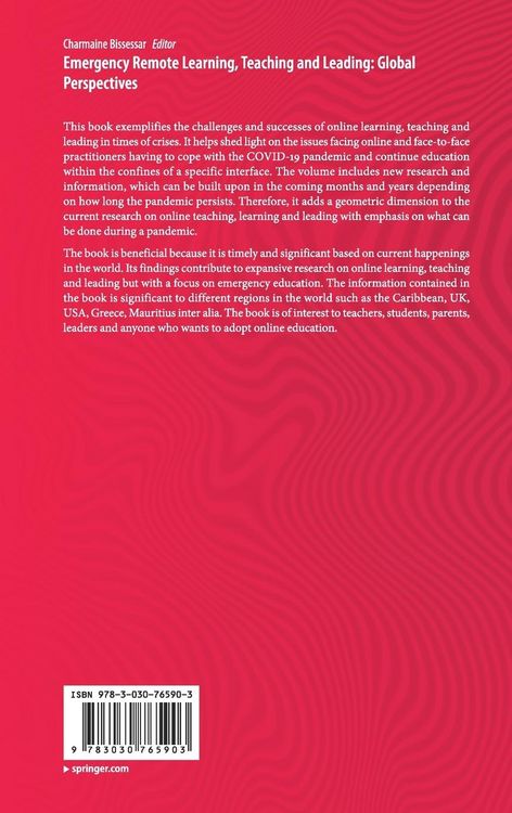 Produktbild: Emergency Remote Learning, Teaching and Leading: Global Perspectives