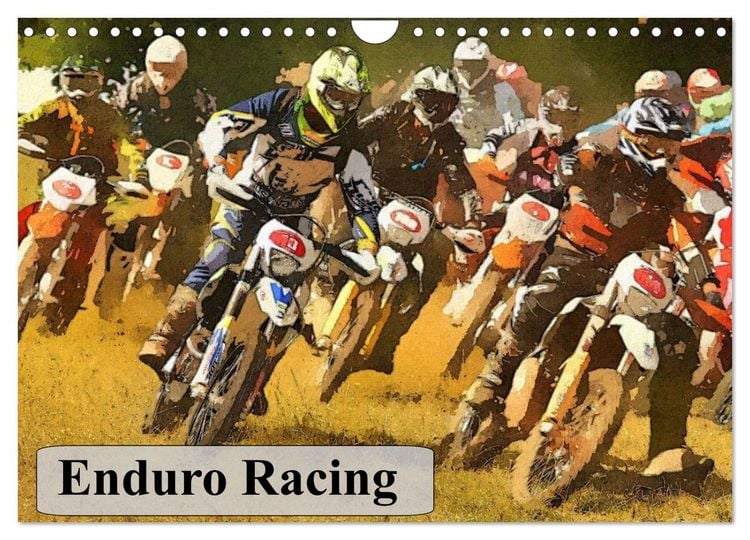 Produktbild: Enduro Racing (Wall Calendar 2026 DIN A4 landscape), CALVENDO 12 Month Wall Calendar