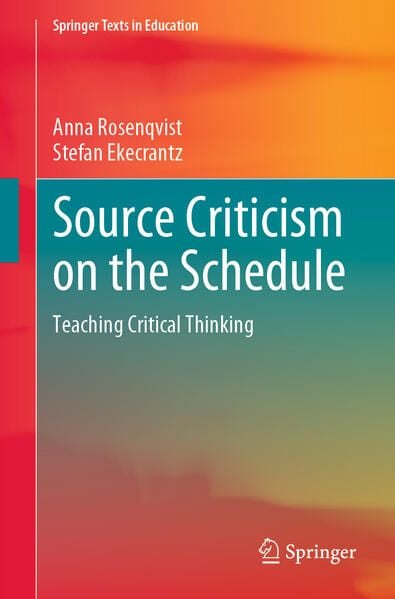 Produktbild: Source Criticism on the Schedule