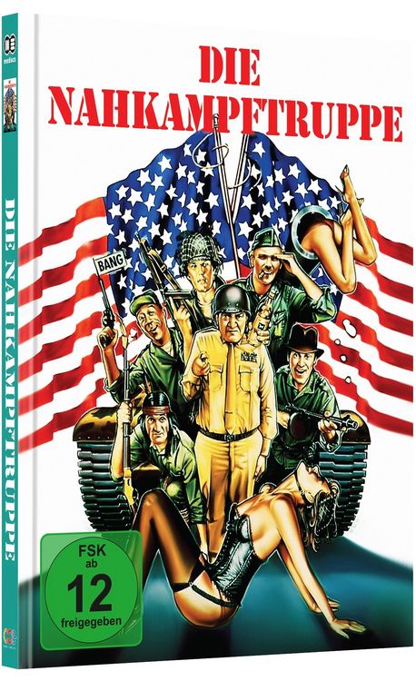 Produktbild: Die Nahkampftruppe - Mediabook - Cover B - Limited Edition auf 500 St&uuml;ck (Blu-ray+DVD)