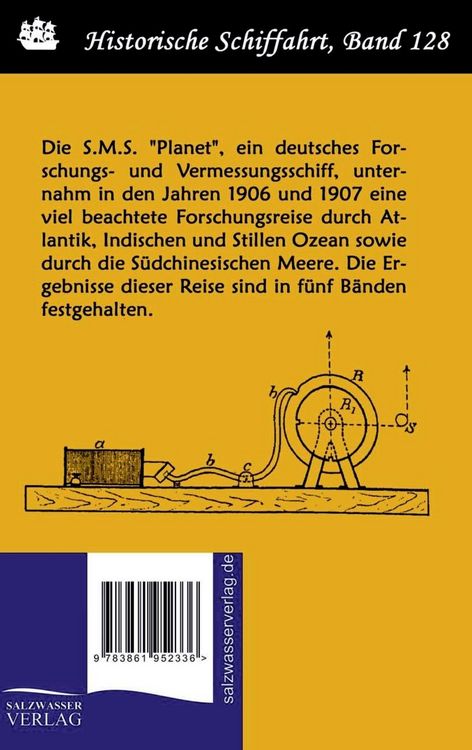 Produktbild: Die Reise der S.M.S. "Planet" 1906/1907