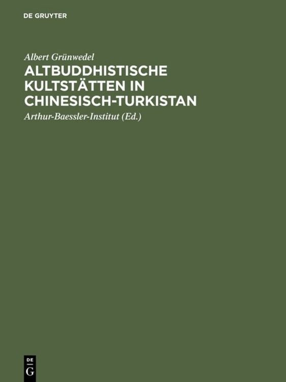 Produktbild: Altbuddhistische Kultst&auml;tten in Chinesisch-Turkistan