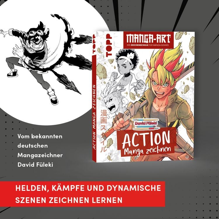 Produktbild: Action Manga zeichnen
