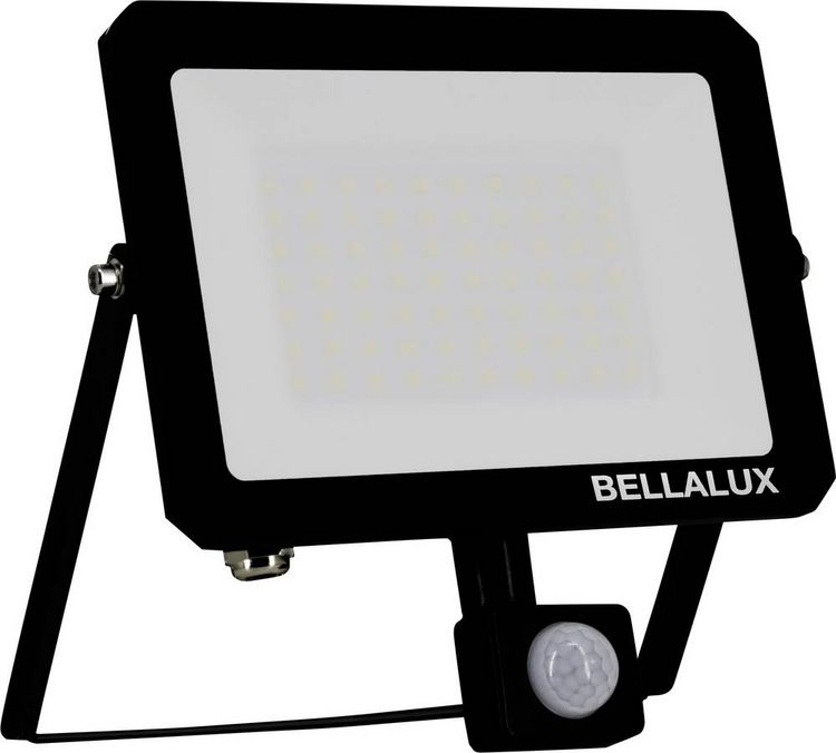 Produktbild: BELLALUX 4099854494130 LED-Au&szlig;enstrahler mit Bewegungsmelder 50 W Leuchtfarben: Kaltwei&szlig;, Wei&szlig;
