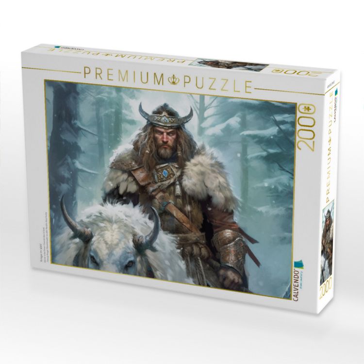 Produktbild: CALVENDO Puzzle Krieger im Wald | 2000 Teile Lege-Gr&ouml;&szlig;e 90x67cm Foto-Puzzle f&uuml;r gl&uuml;ckliche Stunden