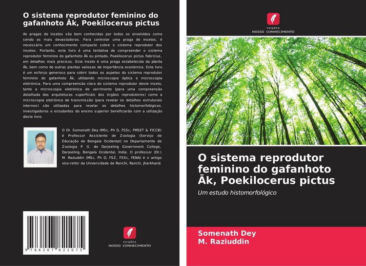 Produktbild: O sistema reprodutor feminino do gafanhoto &iquest;k, Poekilocerus pictus