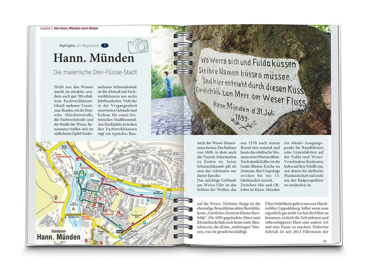 Produktbild: KOMPASS Radreisef&uuml;hrer Weser-Radweg