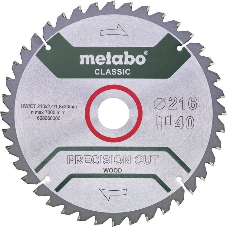 Produktbild: Metabo PRECISION CUT WOOD CLASSIC 628657000 Kreiss&auml;geblatt 305 x 30 x 1.6 mm Z&auml;hneanzahl: 56 1 St.
