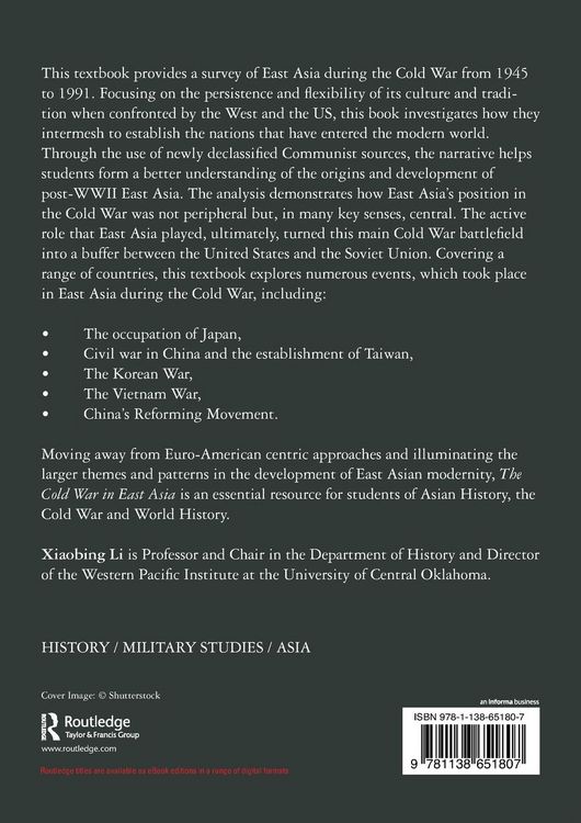 Produktbild: The Cold War in East Asia