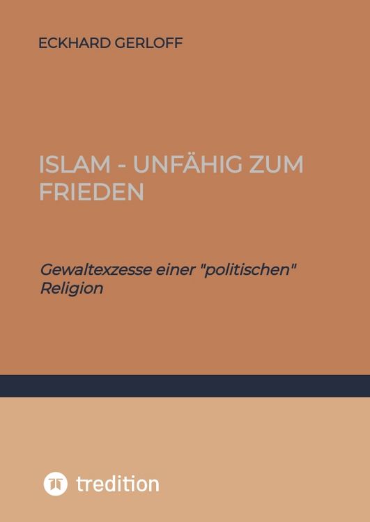Produktbild: Islam - unf&auml;hig zum Frieden