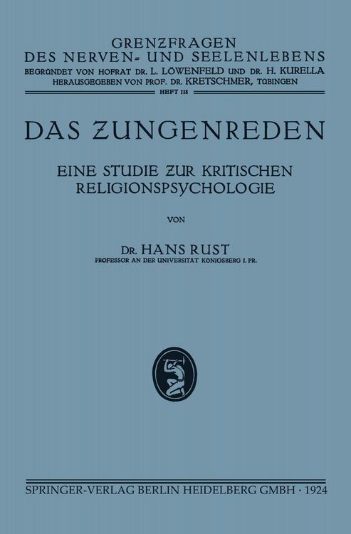 Produktbild: Das Zungenreden