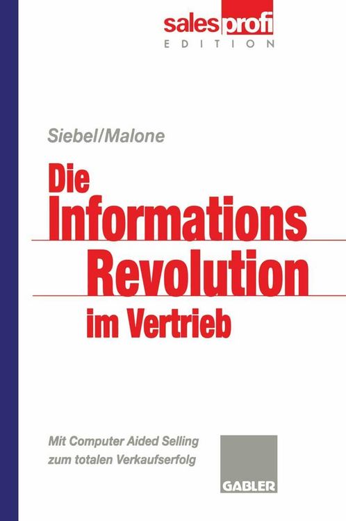 Produktbild: Die Informationsrevolution im Vertrieb