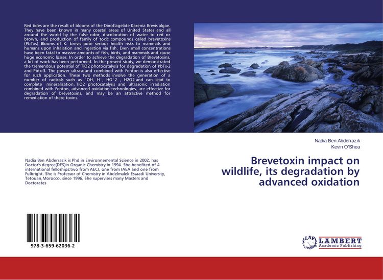 Produktbild: Brevetoxin impact on wildlife, its degradation by advanced oxidation