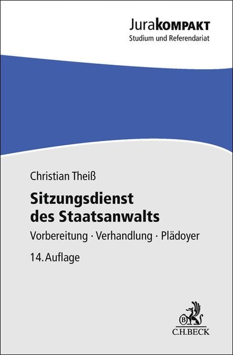 Produktbild: Sitzungsdienst des Staatsanwalts