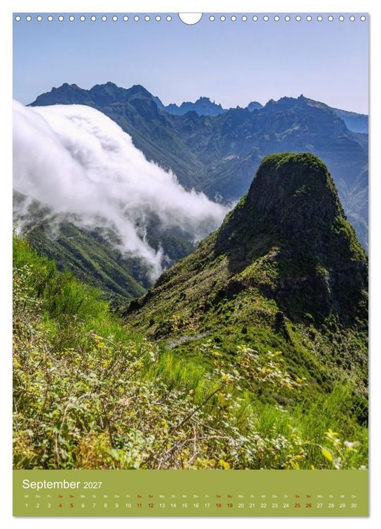 Produktbild: Zauberhaftes Madeira. Naturparadies im Atlantik (Wandkalender 2027 DIN A3 hoch), CALVENDO Monatskalender