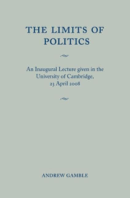 Produktbild: Limits of Politics