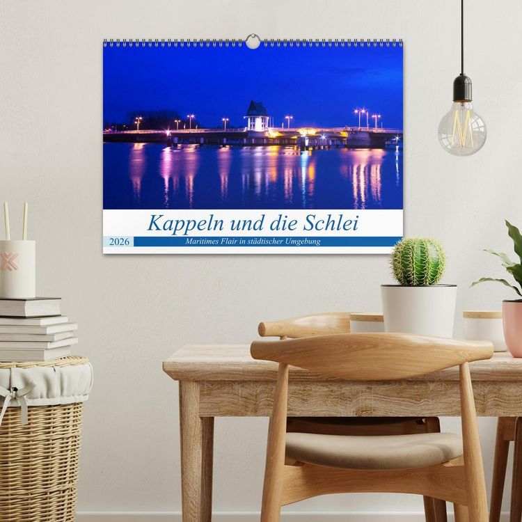 Produktbild: Kappeln und die Schlei (Wandkalender 2026 DIN A3 quer), CALVENDO Monatskalender