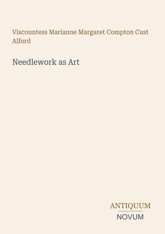 Produktbild: Needlework as Art