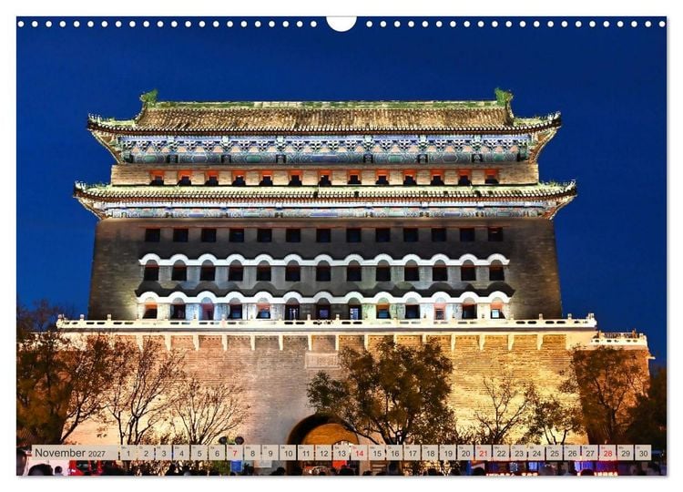 Produktbild: Erlebnis China (Wandkalender 2027 DIN A3 quer), CALVENDO Monatskalender