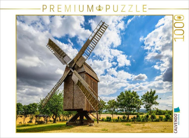 Produktbild: CALVENDO Puzzle Postm&uuml;hle in Schillingstedt | 1000 Teile Lege-Gr&ouml;&szlig;e 64x48cm Foto-Puzzle f&uuml;r gl&uuml;ckliche Stunden
