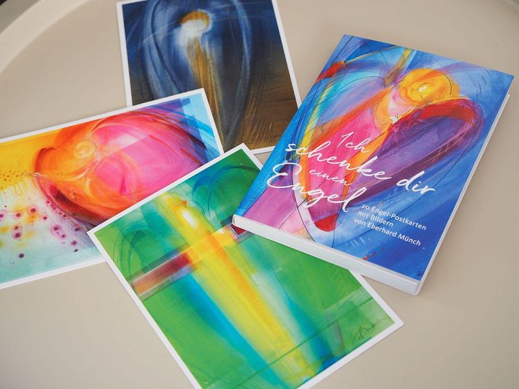 Produktbild: Ich schenke dir einen Engel - Postkartenbuch