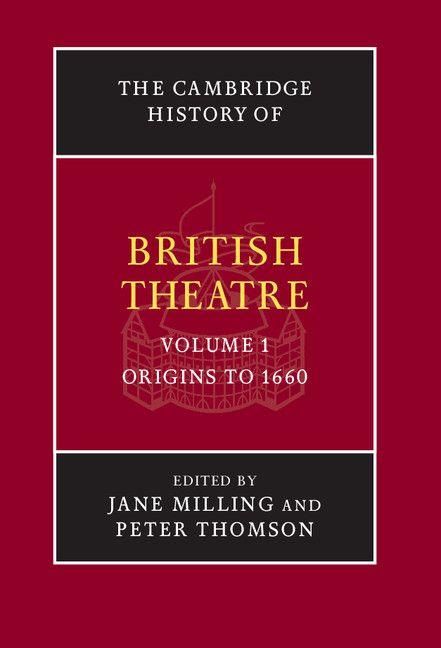 Produktbild: The Cambridge History of British Theatre