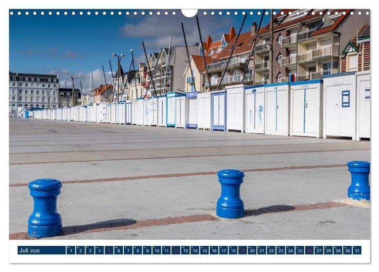 Produktbild: Normandie - raue K&uuml;sten, sanfte H&uuml;gel (Wandkalender 2026 DIN A3 quer), CALVENDO Monatskalender