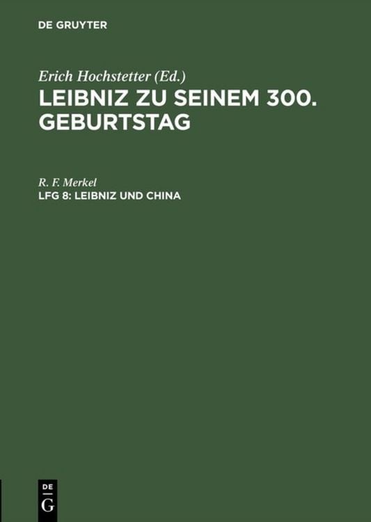 Produktbild: Leibniz und China