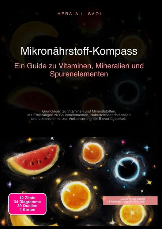 Produktbild: Mikron&auml;hrstoff-Kompass: Ein Guide zu Vitaminen, Mineralien und Spurenelementen