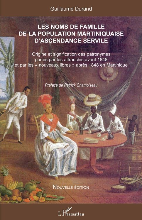 Produktbild: Les noms de famille de la population martiniquaise d'ascendance servile