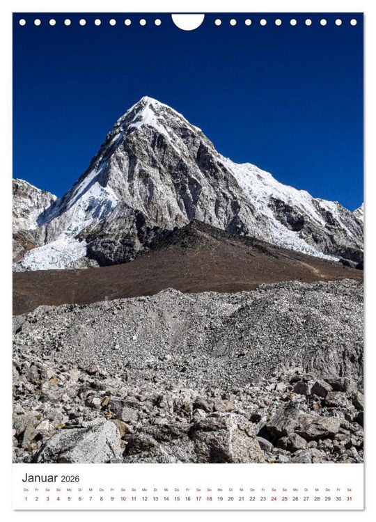 Produktbild: Nepal- K&ouml;nigreich der G&ouml;tter (Wandkalender 2026 DIN A4 hoch), CALVENDO Monatskalender