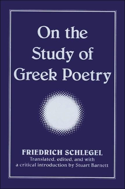 Produktbild: On the Study of Greek Poetry