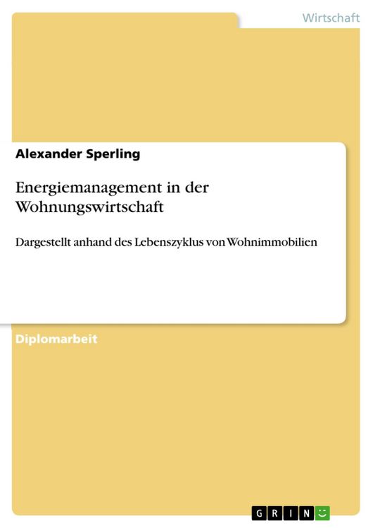 Produktbild: Energiemanagement in der Wohnungswirtschaft