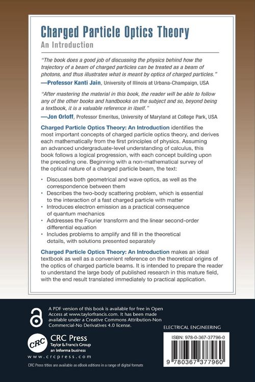 Produktbild: Charged Particle Optics Theory