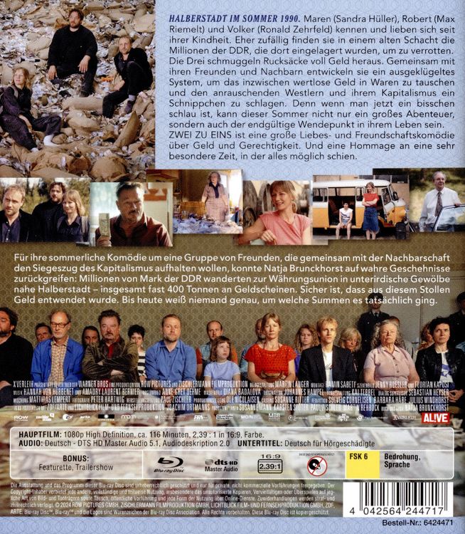 Produktbild: Zwei zu eins (Blu-ray)