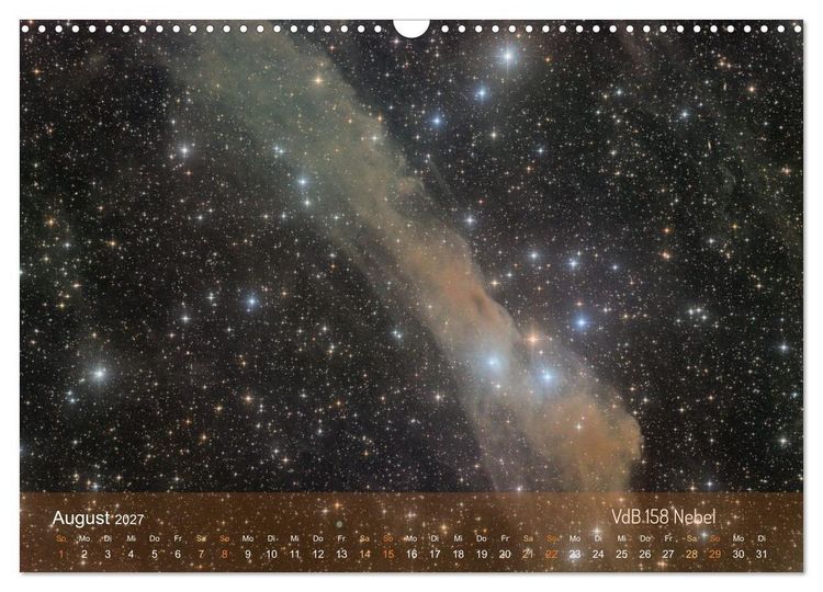 Produktbild: Deep Sky Kalender (Wandkalender 2027 DIN A3 quer), CALVENDO Monatskalender