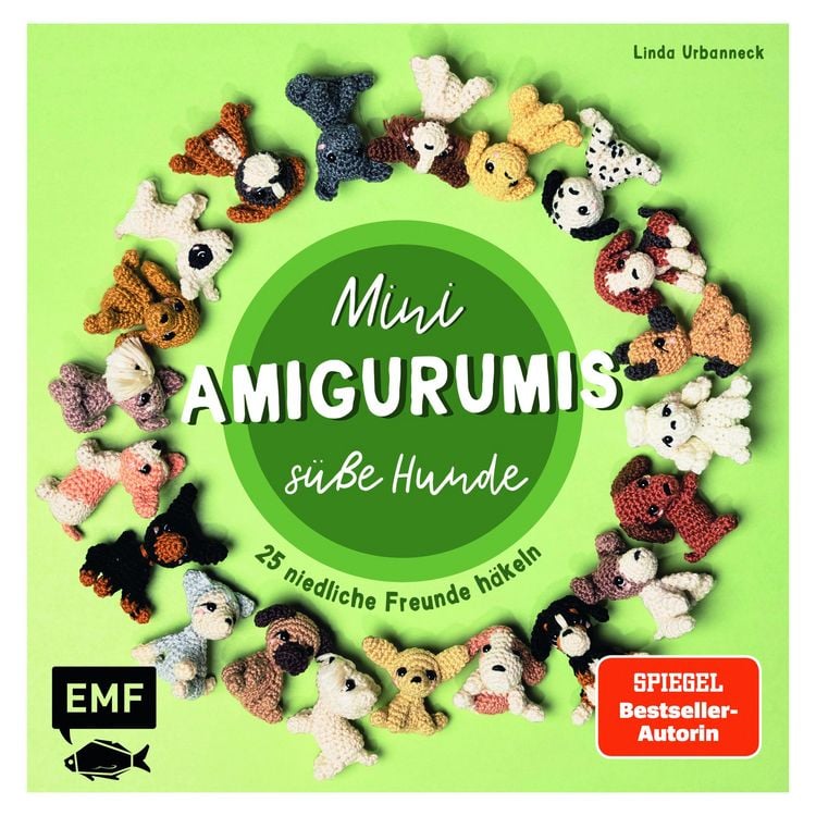 Produktbild: Mini-Amigurumis - S&uuml;&szlig;e Hunde