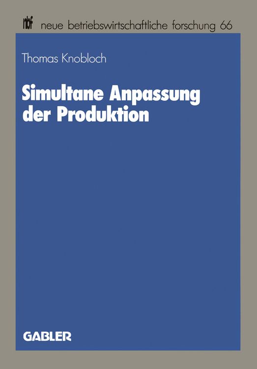 Produktbild: Simultane Anpassung der Produktion