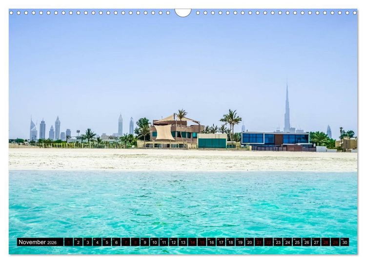 Produktbild: Dubai Highlights (Wandkalender 2026 DIN A3 quer), CALVENDO Monatskalender