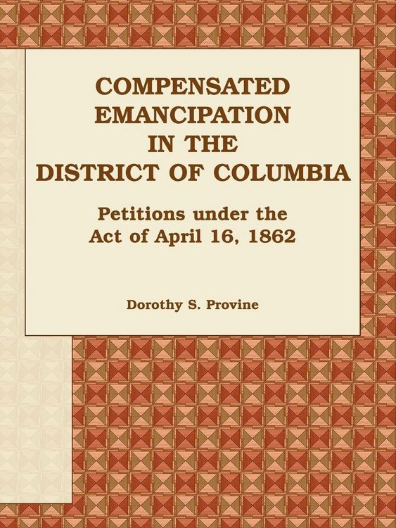 Produktbild: Compensated Emancipation in the District of Columbia