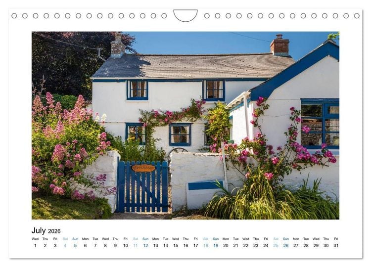 Produktbild: Cornwall - Between Land and Sea (Wall Calendar 2026 DIN A4 landscape), CALVENDO 12 Month Wall Calendar